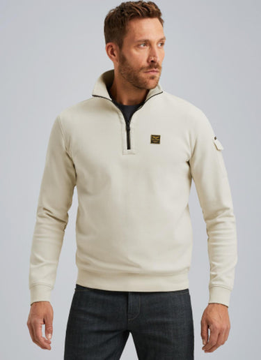 PSW2508423 7013 | Pullover mit halbem Reißverschluss